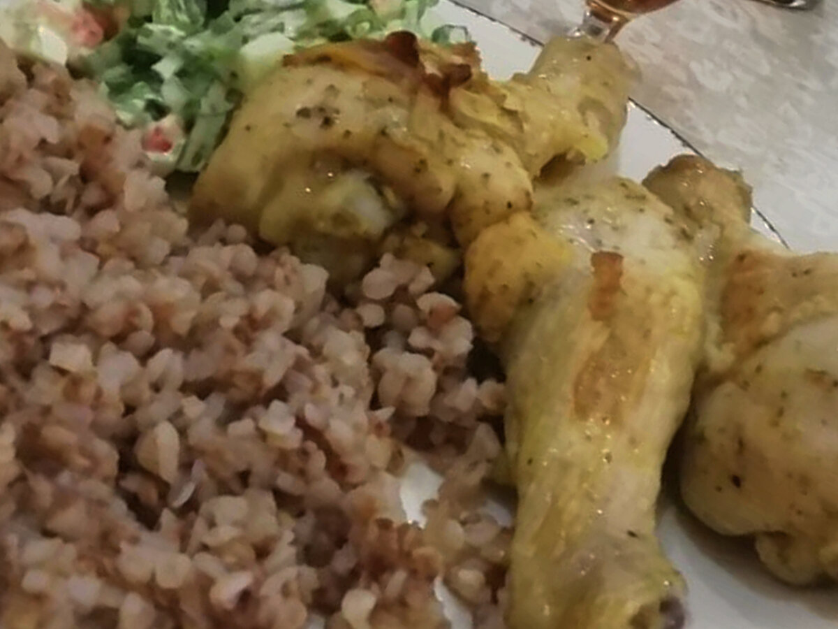 Гречка с курицей, пальчики оближешь, Фото из личного архива