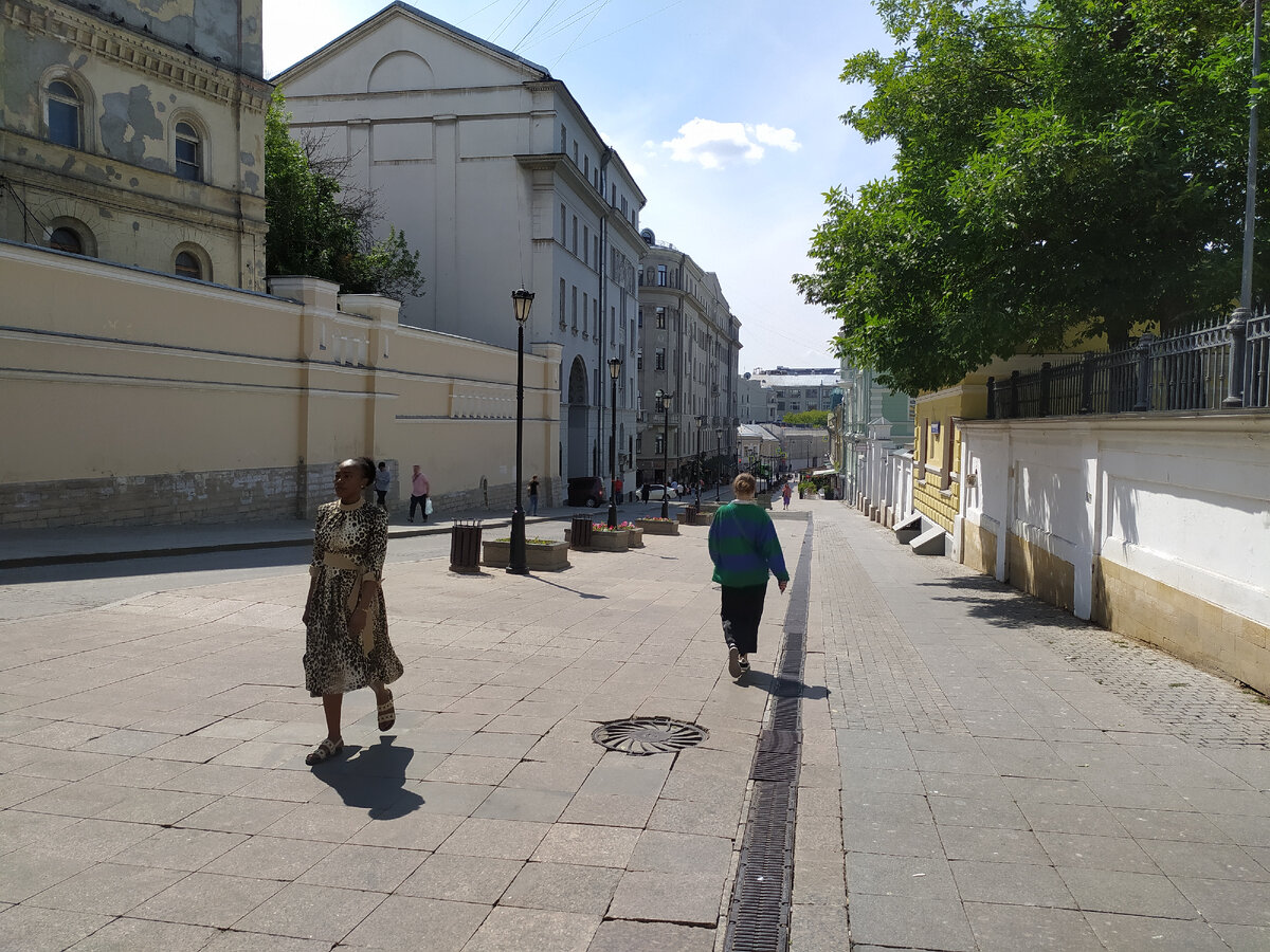 Улица Забелина (вид с верхней ее части) фото автора