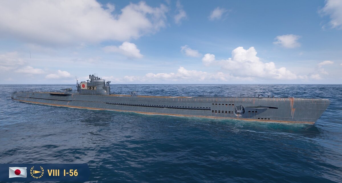 I-56 в игре Мир кораблей. Картинка с просторов интернета