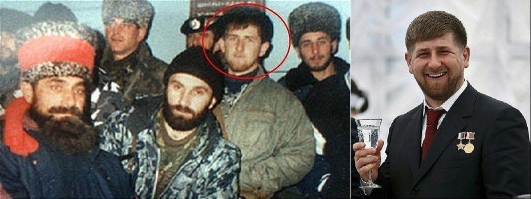 Кадыров о террористах. Ахмат Кадыров в молодости 1995.
