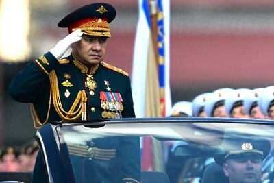    Министр обороны РФ Сергей Шойгу на параде в Москве, посвященном 78-й годовщине Победы в Великой Отечественной войне ©РИА «Новости» Сайт президента России