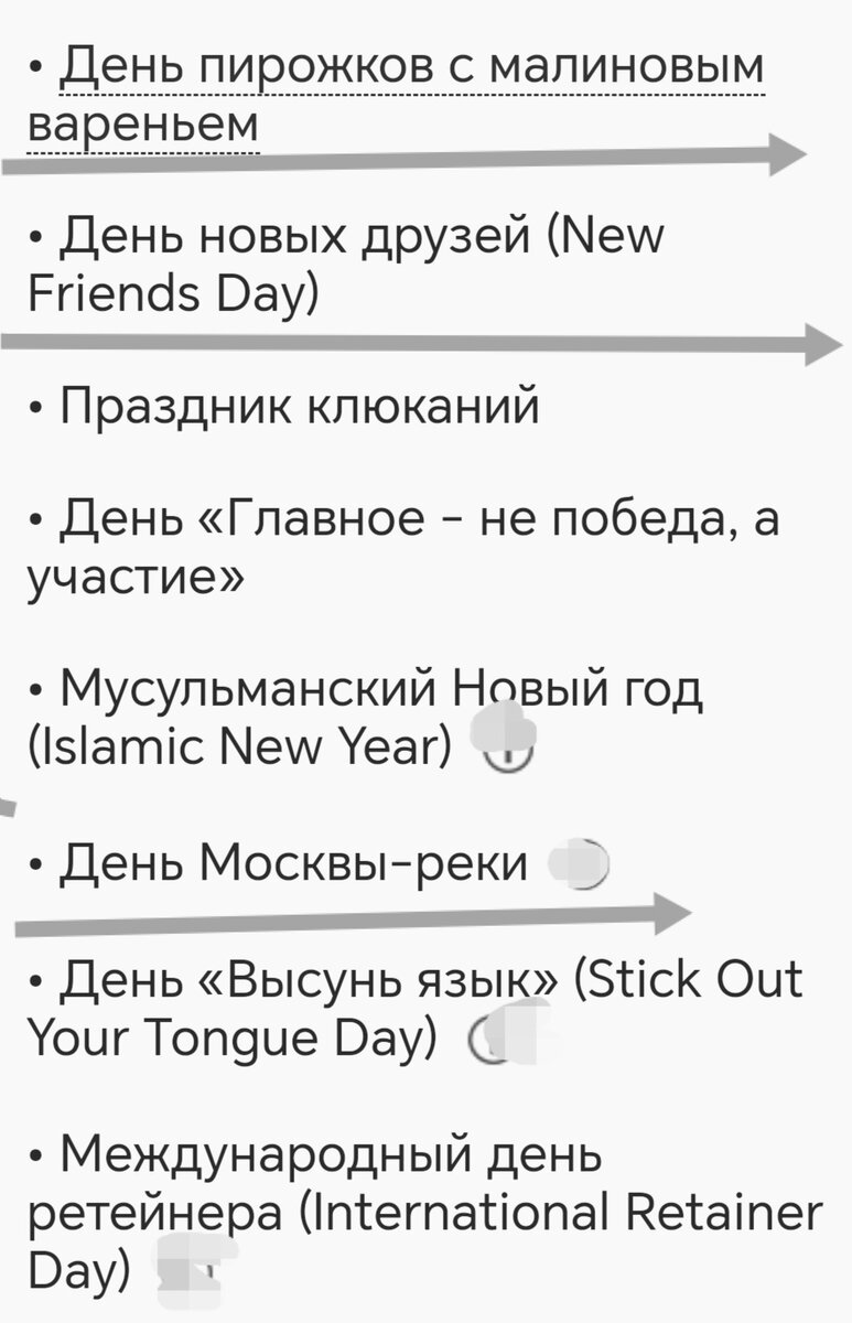 События дня