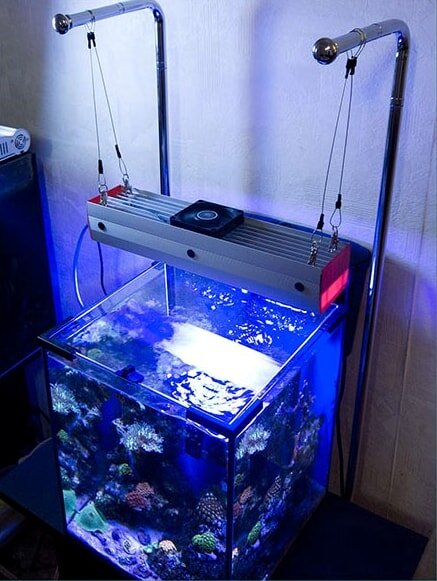 Современное LED освещение аквариума
