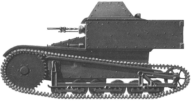 Картинка из свободных источников. Советская танкетка Т-27 (1931 г.)