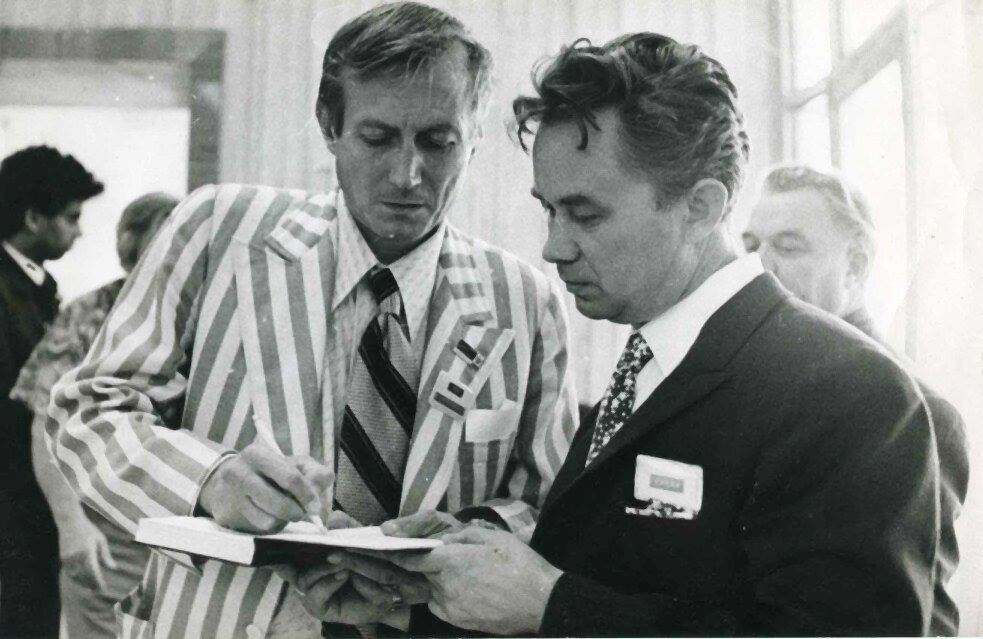 Игорь Юровский с Евгением Евтушенко © Ev009, CC BY-SA 4.0 