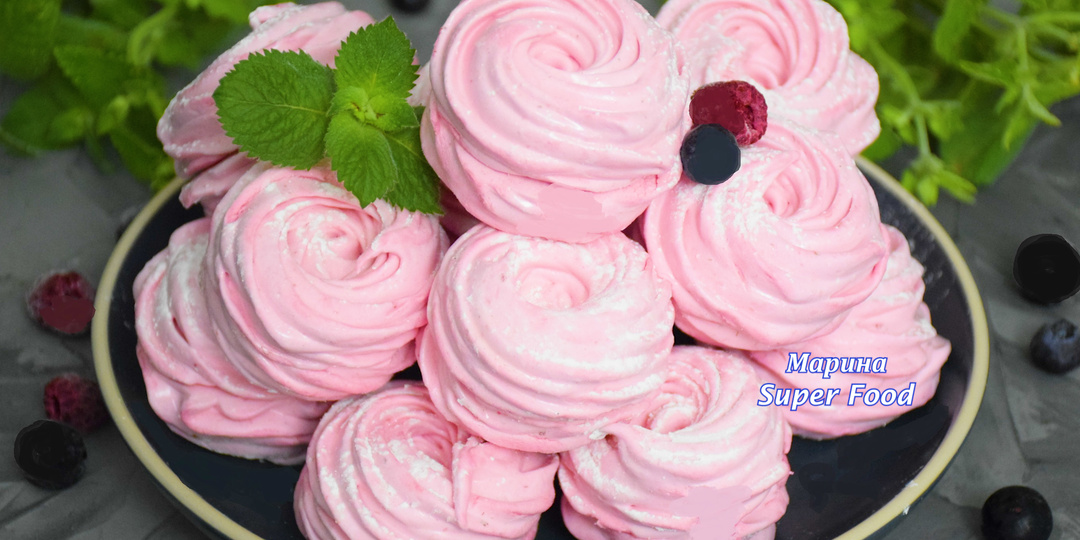 Вкуснее чем в магазине ☆ Малиновый зефир: нежный, воздушный