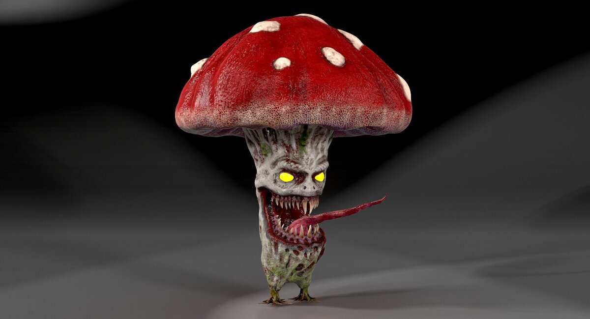 Грибы с глазами из известного города.