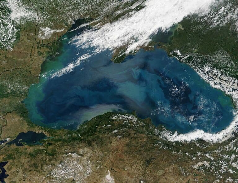  Как известно, дно Черного моря почти совершенно безжизненно, поскольку глубинные слои воды этого моря насыщены сероводородом.