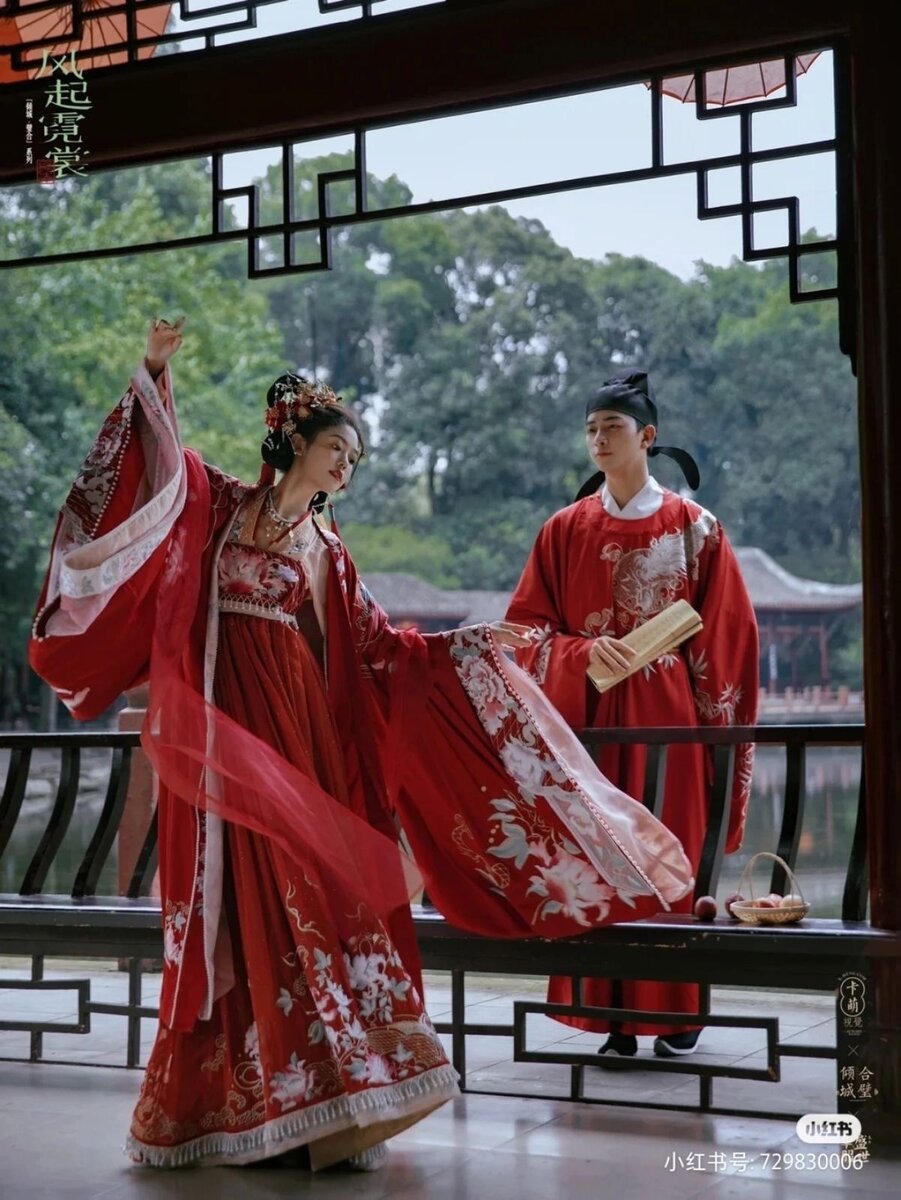 Современная мода использующая традиционный костюм Хань