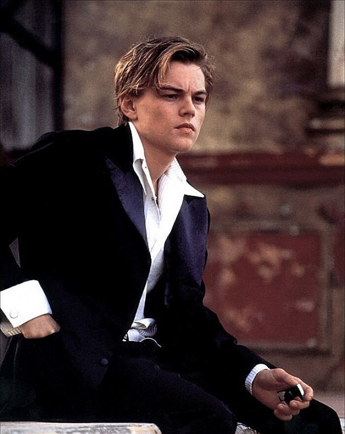 Молодой Леонардо Ди Каприо