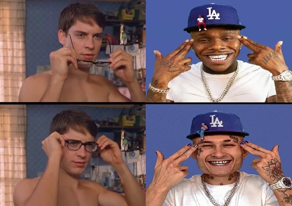 Little go you know. Моргенштерн DABABY. Репер с синей кепкой. Морген украл обложку. Моргенштерн плагиат.