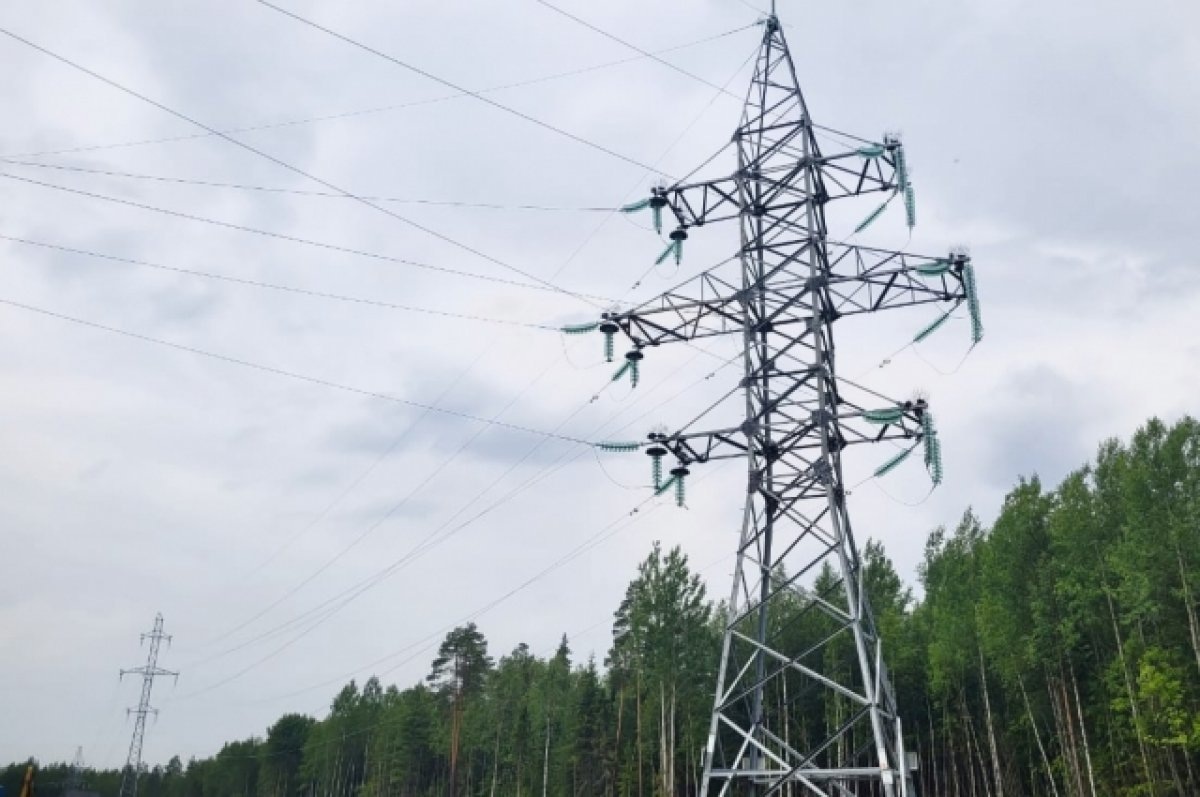    ЛЭП проходит через труднодоступную и заболоченную местность.