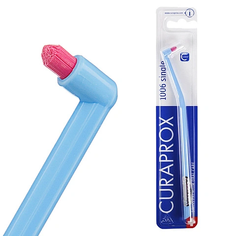 Монопучковая щетка Curaprox.