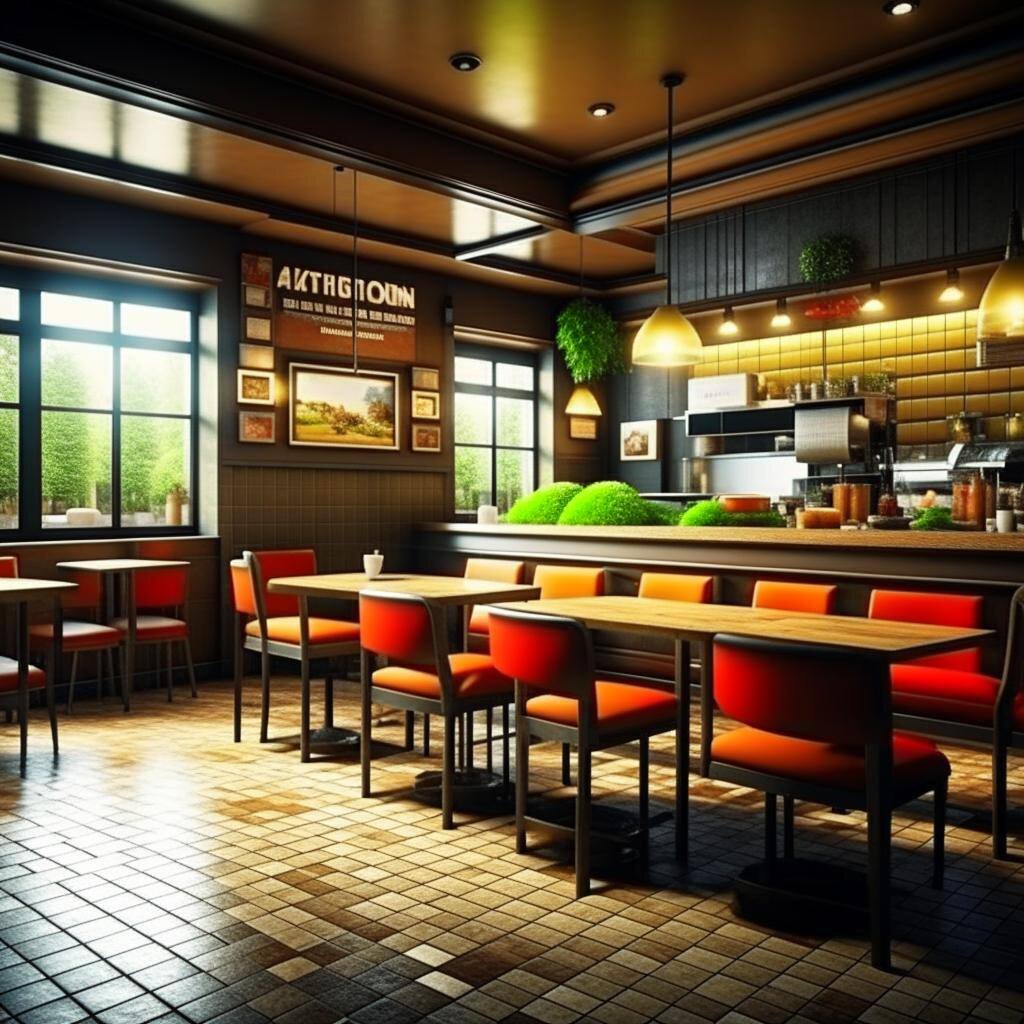 Представьте себе будущий ресторан. Творите. 