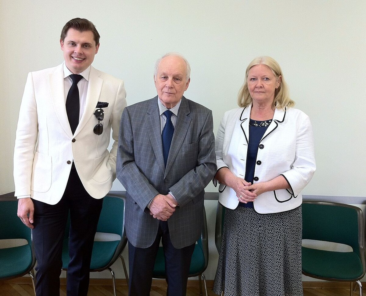 Маэстро и А.Н. Сахаров