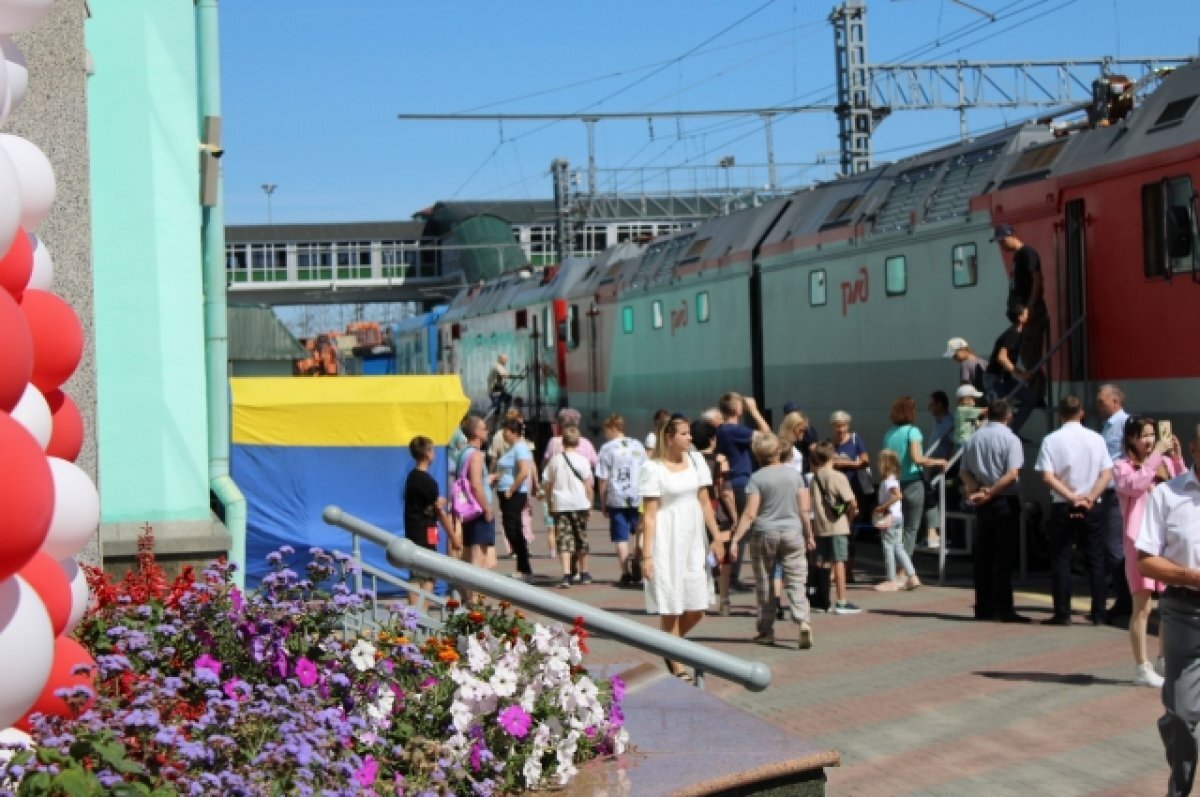    На станции Омск-Пассажирский 3 августа пройдёт необычная акция