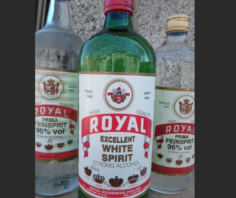 Спирт Royal 90-е (иллюстрация из открытых источников)