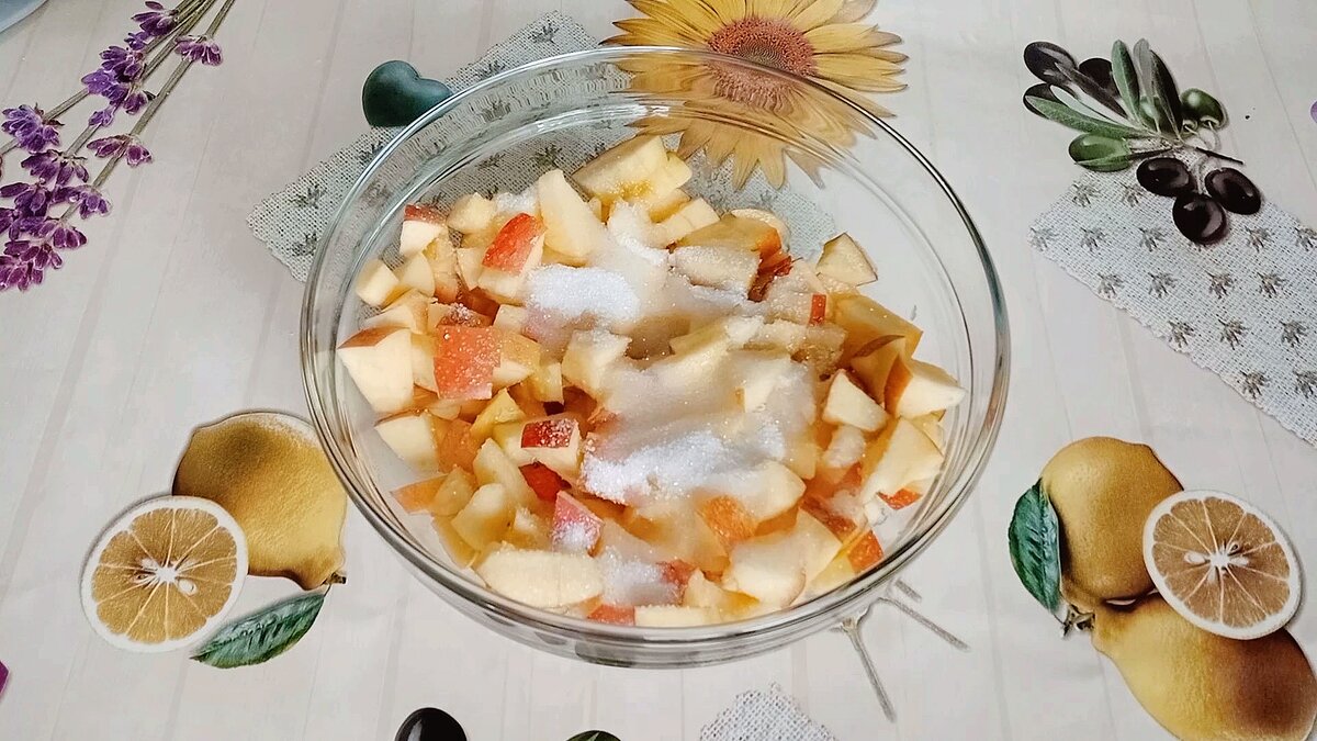 Суфле из яблок без выпечки