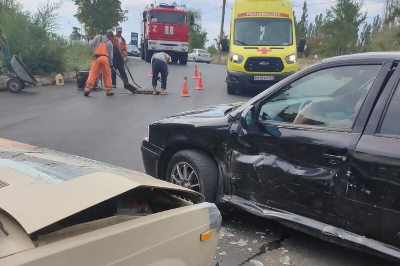    На месте ДТП