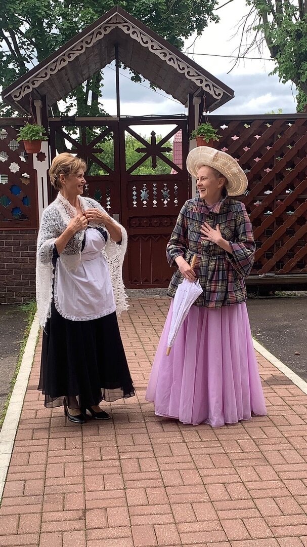 Театрализованное действо открывающее экскурсионную поездку