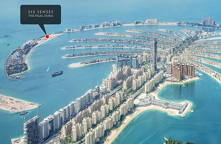 Первые в Дубае резиденции под брендом Six Senses Hotels Resorts Spas от застройщика Select Group Six Senses The Palm - новый жилой комплекс премиум-класса на берегу моря, запущенный в первом квартале-2