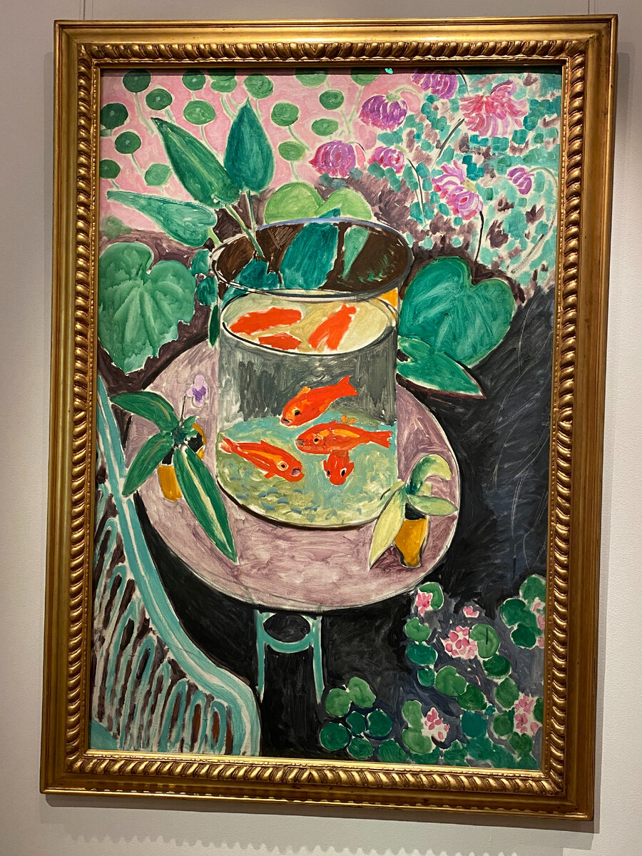 Те самый красные рыбы Матисса, 1911 год
