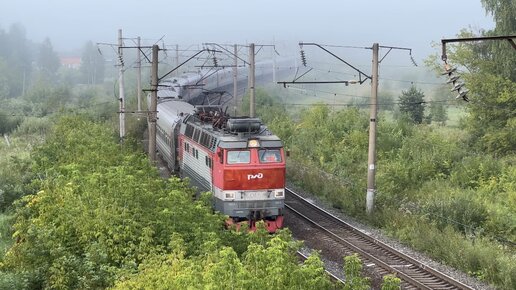 Поезда Транссиба выпуск №1. Горьковская железная дорога. Перегон Котельнич-II - Котельнич-I