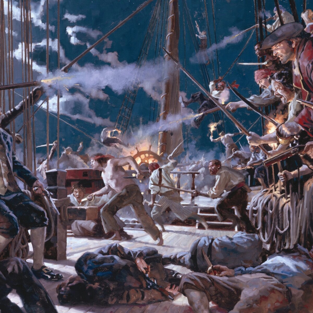 Нападение пиратов