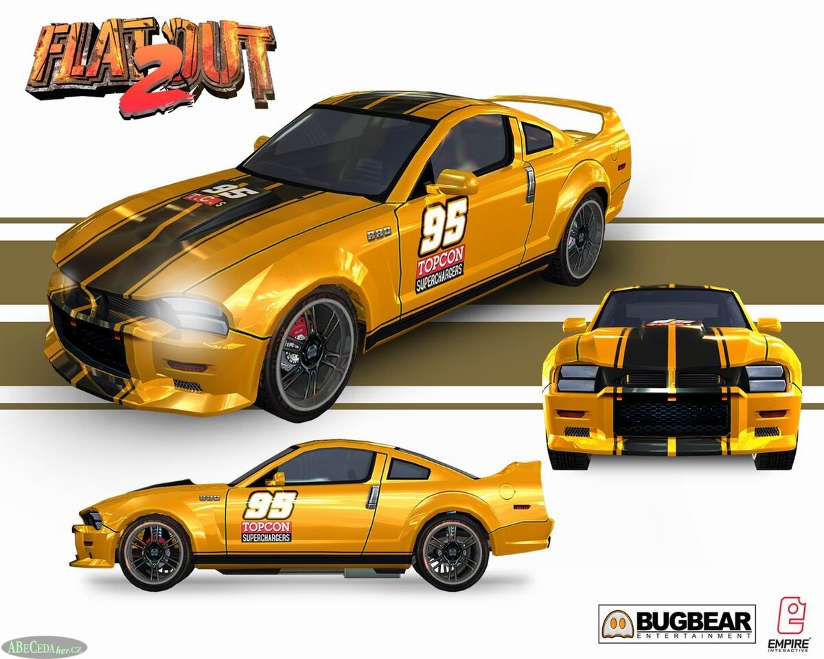 Автомобили из игры FlatOut 2. | Неоновый Герой | Дзен