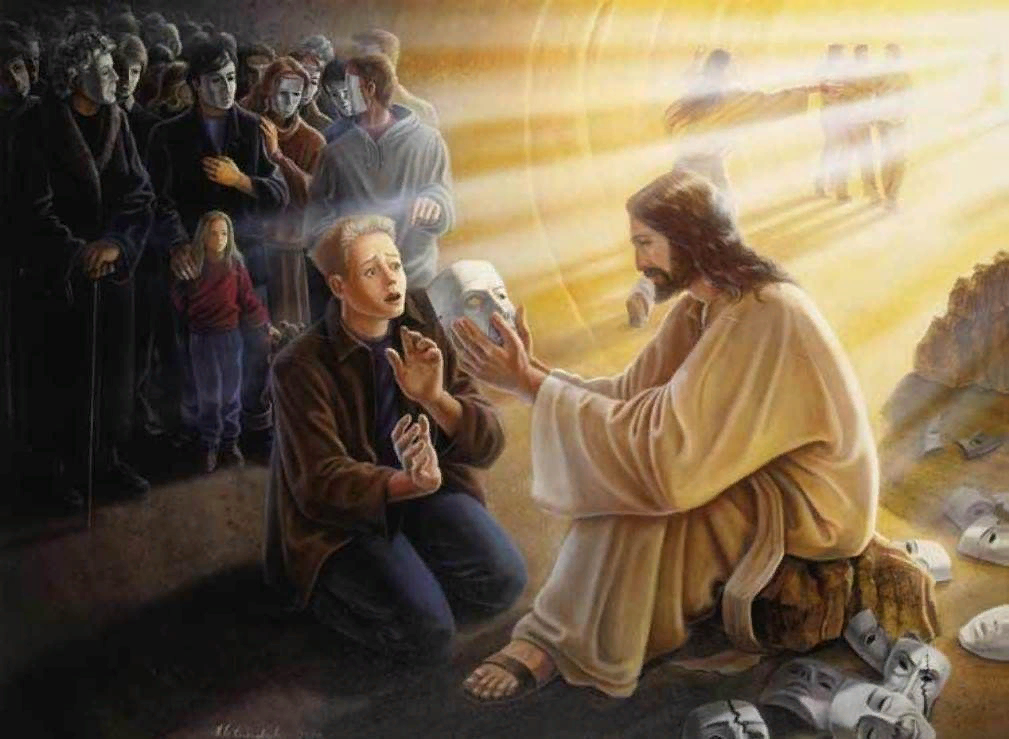 " Иисус. Бог и человек". ( Jesus).. Встреча со Христом. Христианская живопись. Православные иллюстрации.
