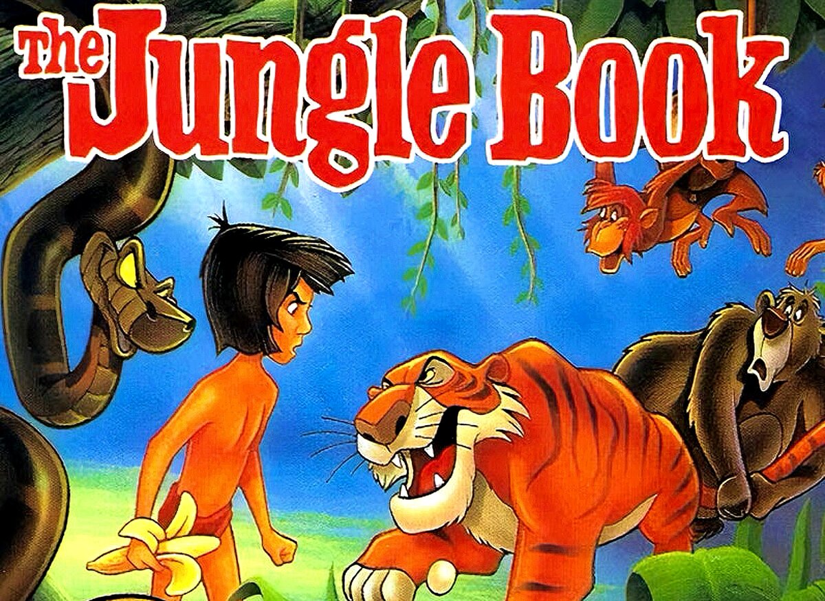 Постер к игре The Jungle Book на SNES