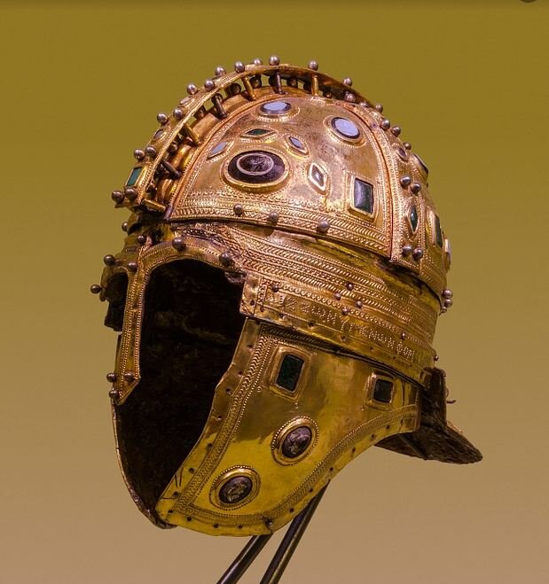 Найденный шлем получивший название "Беркасово 1"