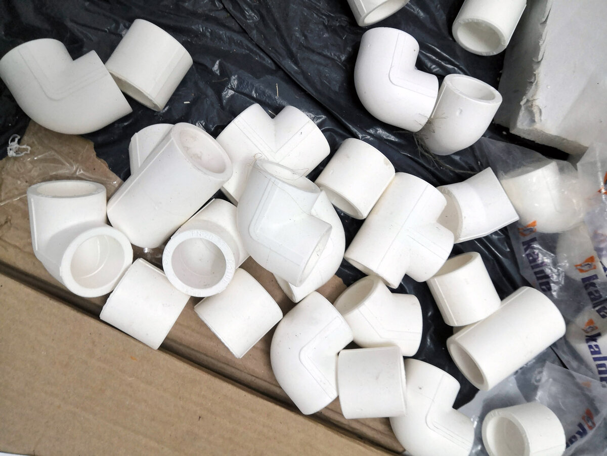 наследство фитингов из полипропилена