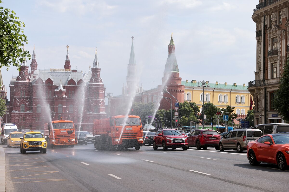 жара в москве