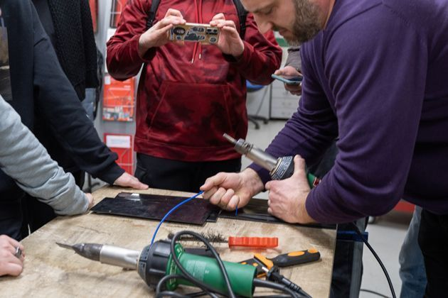 По просьбе начальника отдела сантехнического инструмента компании Ольмакс Игоря Жигунова, специалисты Учебного центра провели экскурсию для студентов Колледжа архитектуры, дизайна и реинжиниринга №26 ГБПОУ г. Москва.