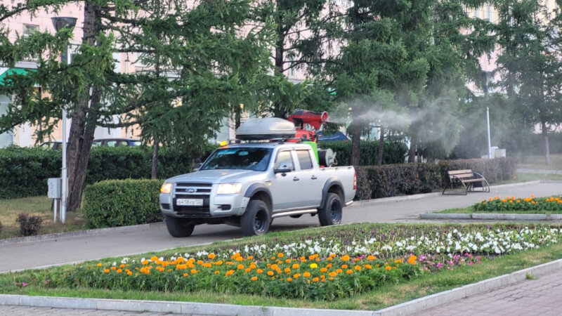     Обработка Барнаула от комаров. barnual.org