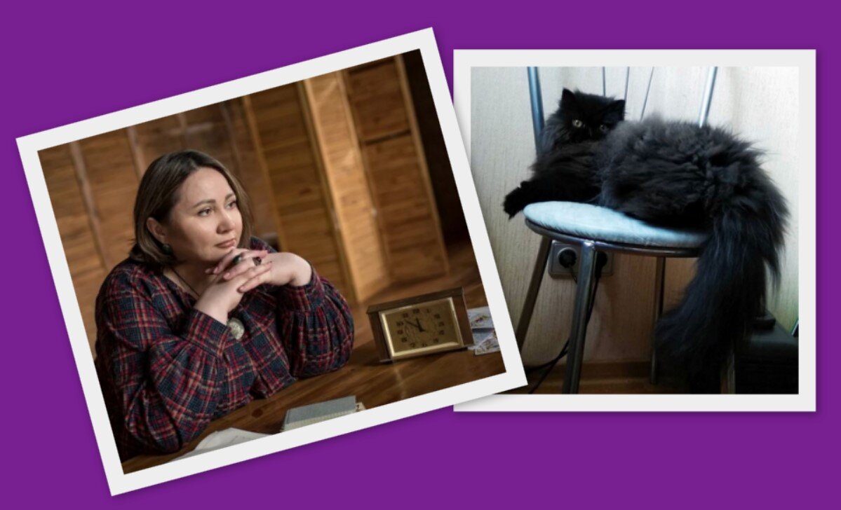 Это я и мой кот))