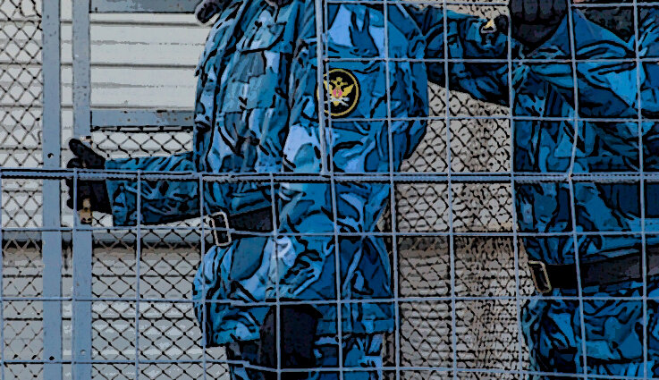 Непростая служба у парней...