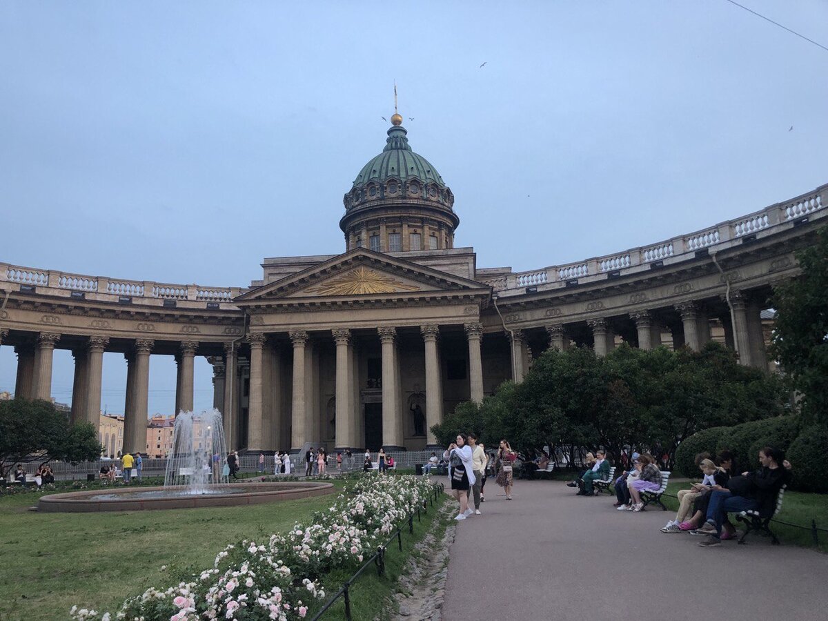 казанский собор в санкт петербурге черно белое