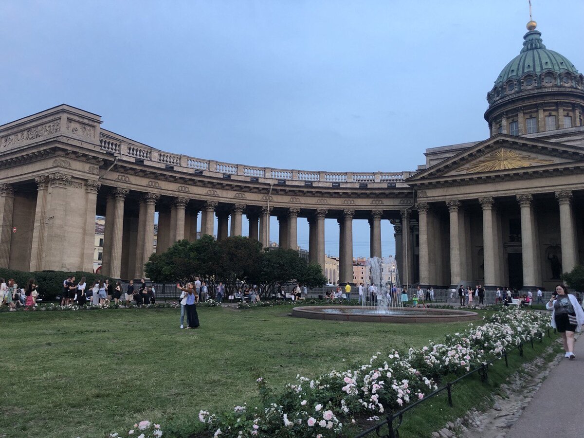 казанский собор в санкт петербурге черно белое