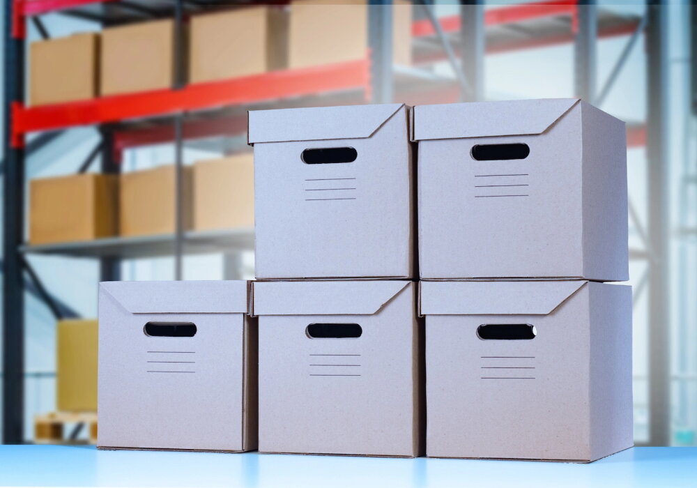 Архивные коробки из гофрокартона