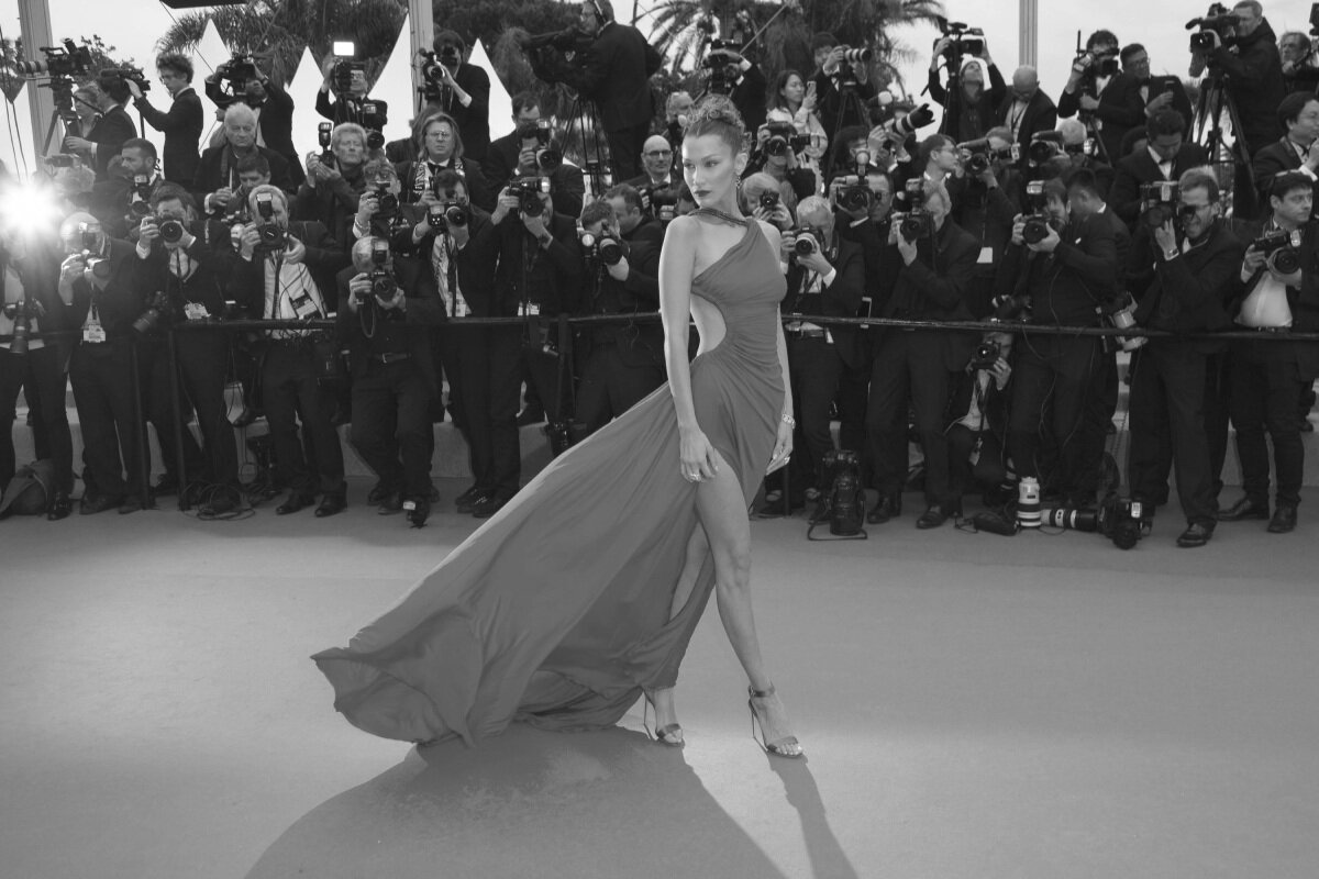 Белла Хадид на красной дорожке