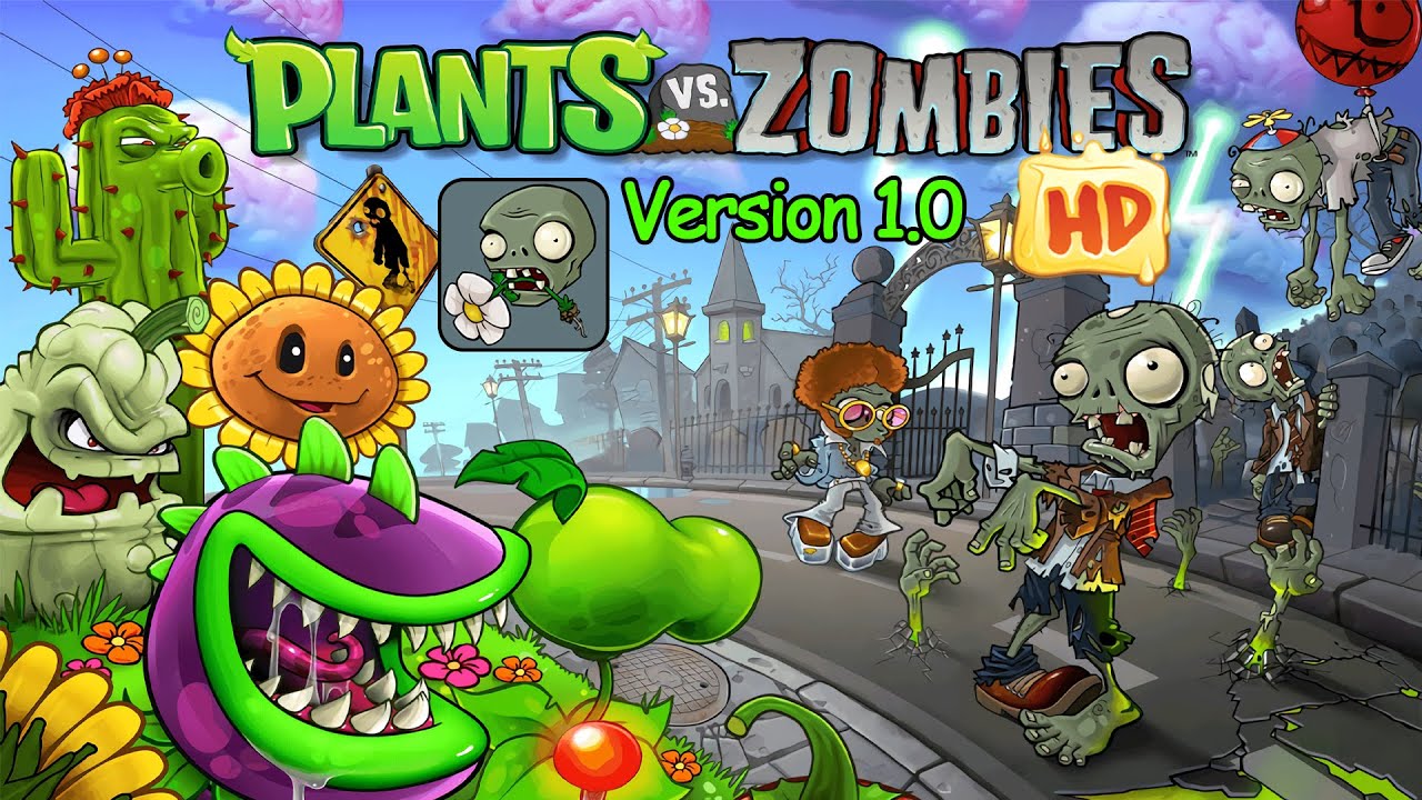 Plants vs. Zombies HD [iPad] [Version 1.0] FULL Walkthrough