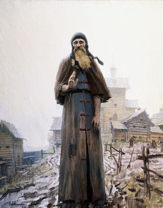 Сергей Кириллов. «Преподобный Сергий Радонежский. (Благословение)»