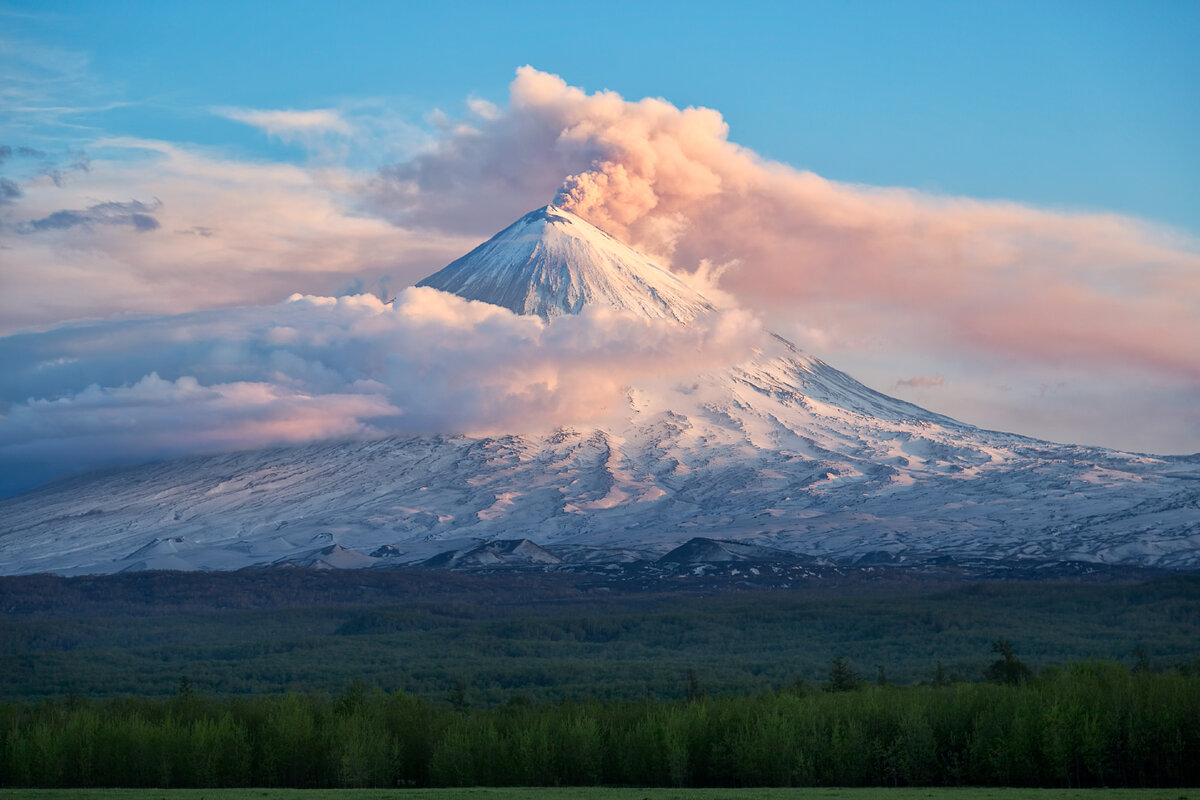 Вулкан на камчатке проснулся фото