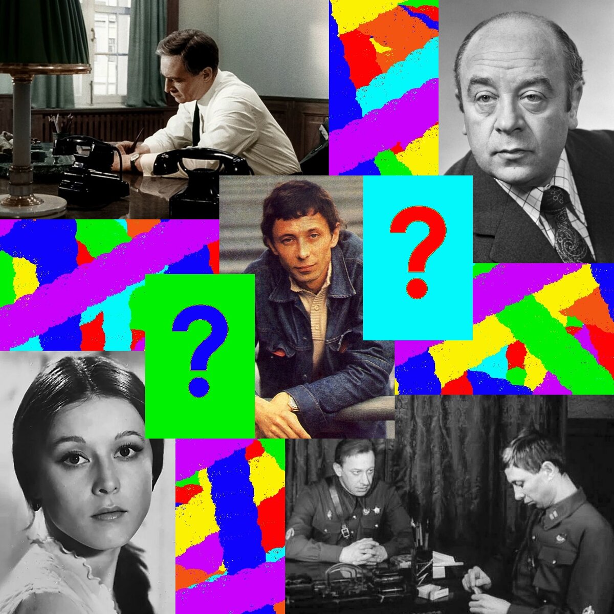 На фото кадры из фильмов: «Семнадцать мгновений весны» и «Вариант «Омега». Удачного вам дня и хорошего настроения!