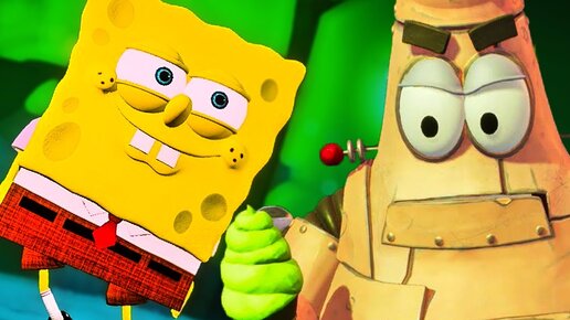 РОБОТ ЖЕЛЕЗНЫЙ ПАТРИК - БОСС ПОСТРОЕННЫЙ ПЛАНКТОНОМ | SPONGEBOB SQUAREPANTS