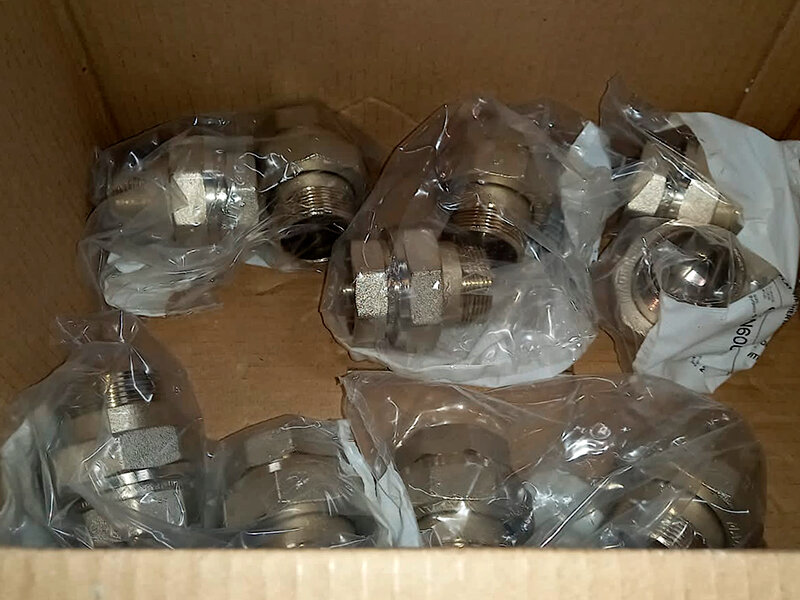 Разъемное соединение с плоской прокладкой НВ 1" 1/2