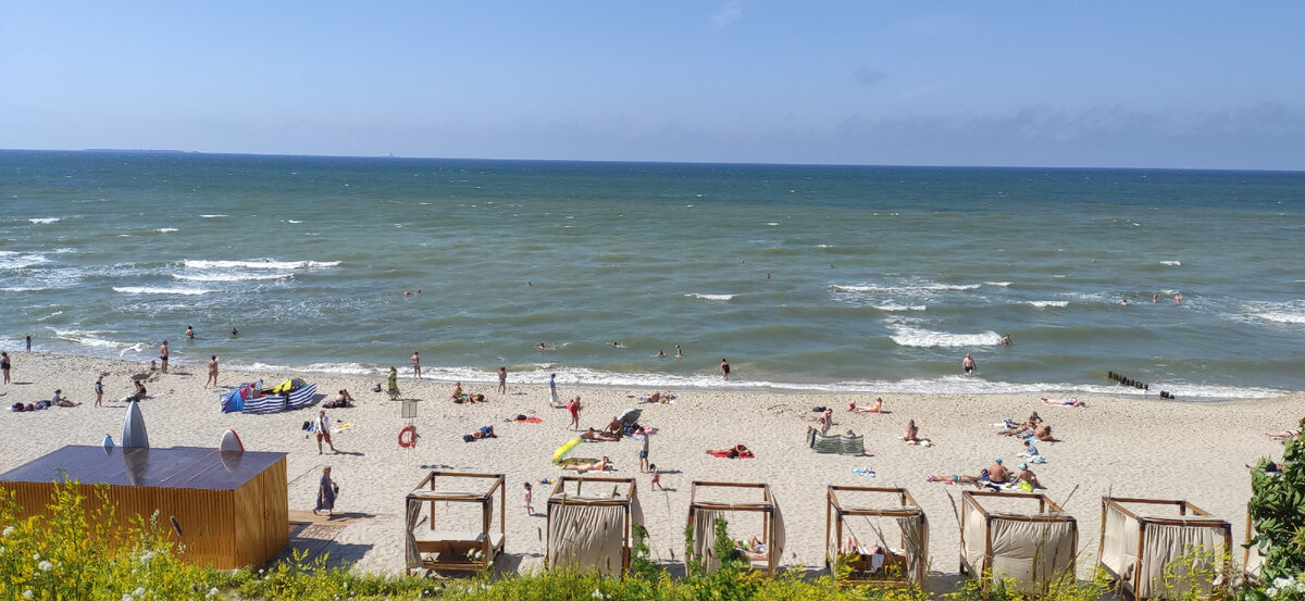 Зеленоградск погода вода в море сегодня