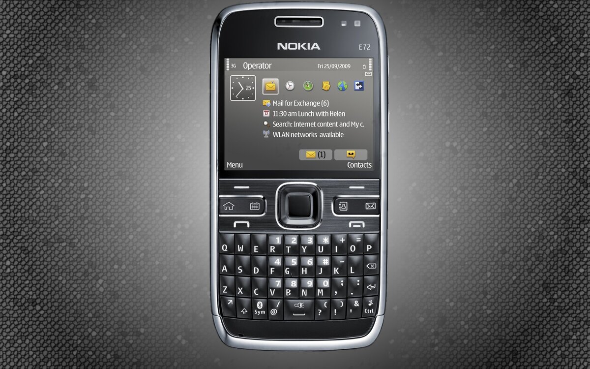 Nokia E72 — стильный металлический смартфон с QWERTY-клавиатурой |  Кнопочные телефоны Rarephones.ru | Дзен